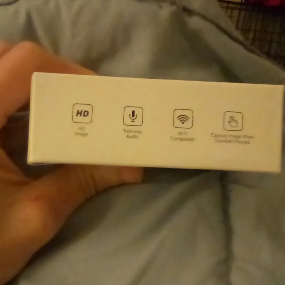 Mini Doorbell Wireless System - White